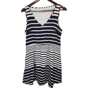 Gap sleeves striped mini dress